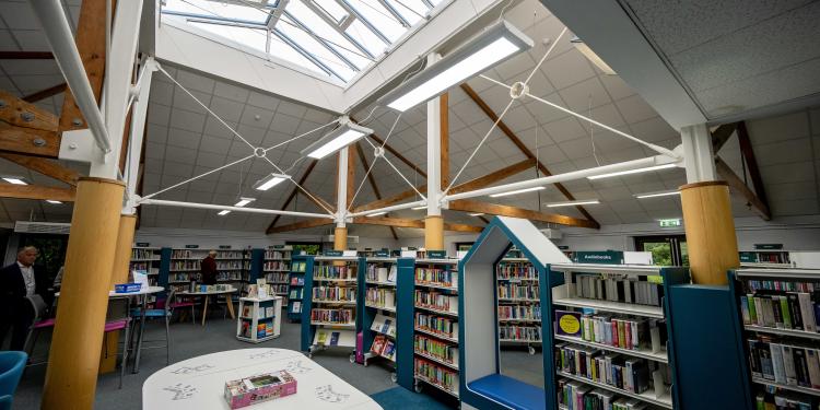Storrington Library, credit West Sussex County Council