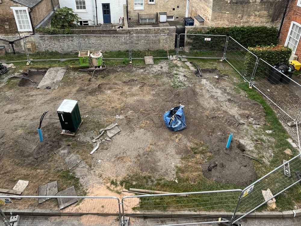 The project at Peterhouse will see 28 boreholes drilled for a ground source heat pump that will provide heating and hot water to Cosin Court accommodation block