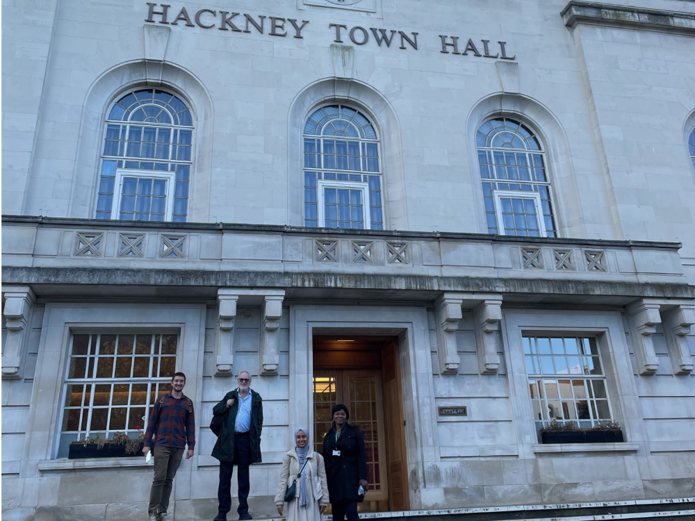 The team at Hackney Town Hall