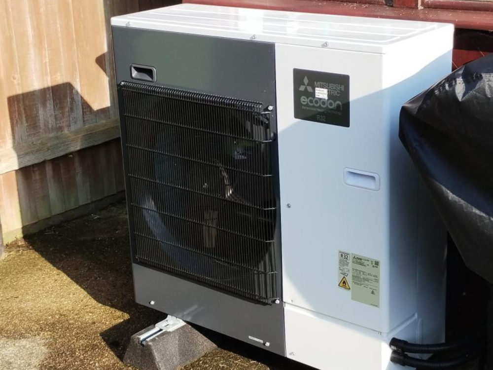 Heat pump at Fallowfield