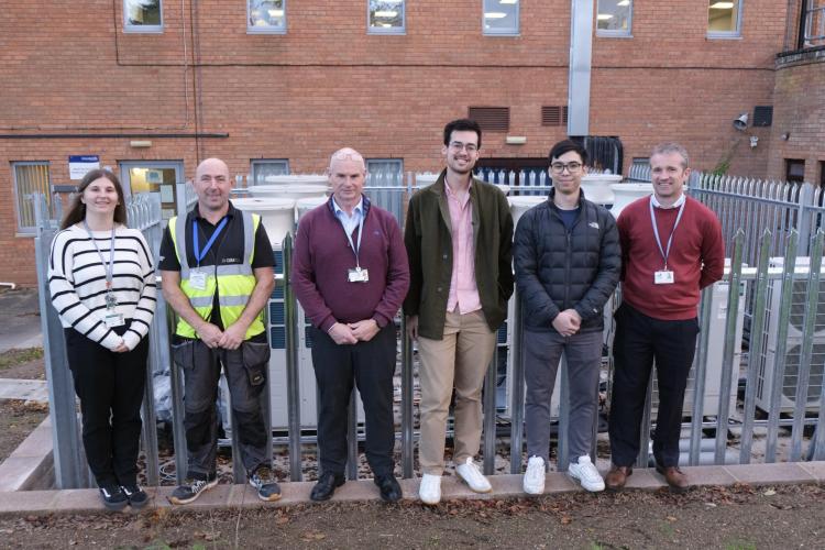 Tewkesbury Borough Council staff and Salix