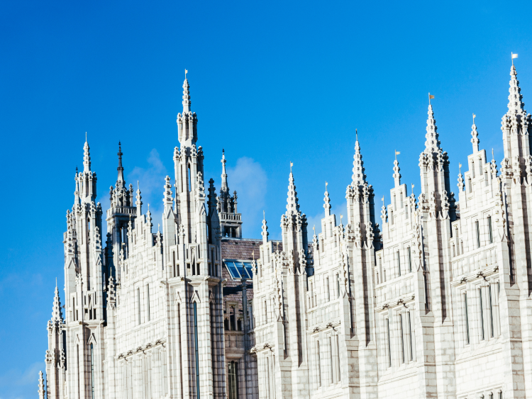 Marischal College in Aberdeen